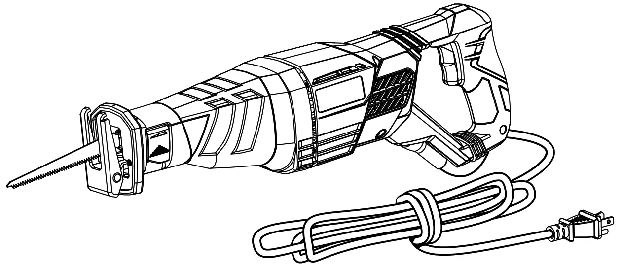 RYOBI RJ1861V Variable Speed Reciprocating Saw