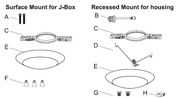 RUN-BISON-HT-G2D3D-6C-927-1-51-Mount-LED-Disk-Downlight-FIG-1