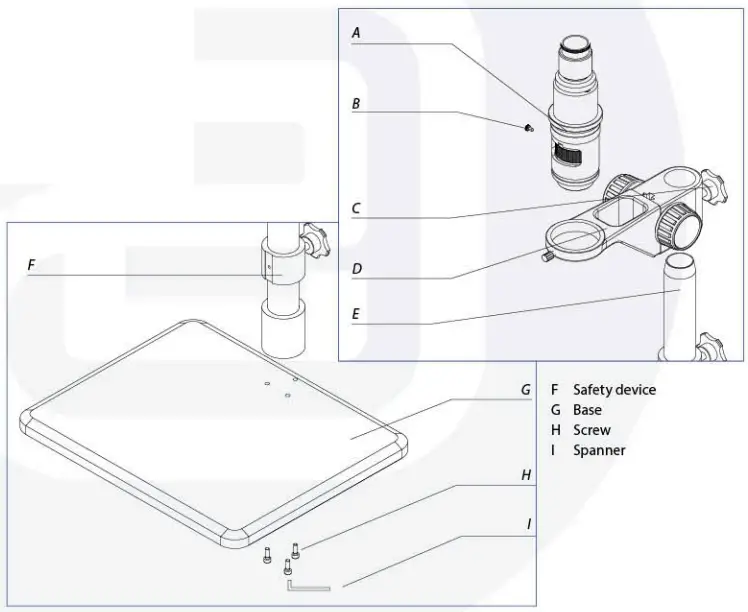 Euromex MZ.4500 monocular zoom microscope - fig2