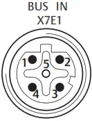 Emerson R412013605-BAL001AD Bus coupler with link structure DDL - fig 3