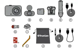 TrueCam M7 GPS Dual User Manual