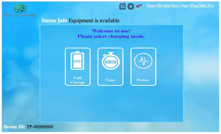 Operation instruction