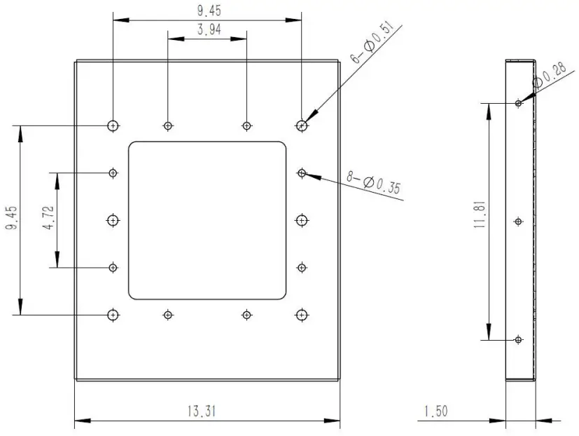 Mounting Bracket Dimensions