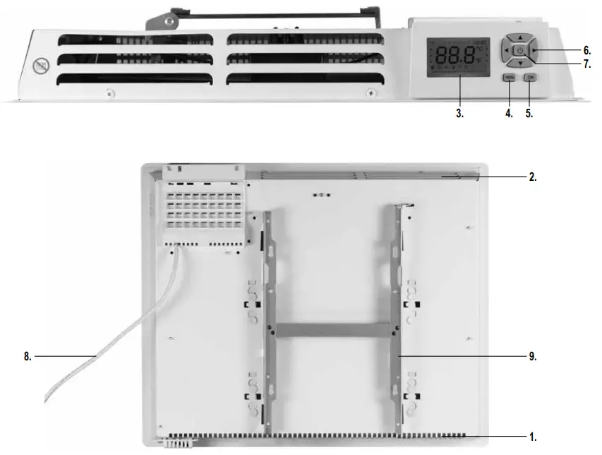 somogyi FKA 200 Wall Mounted Heater-1