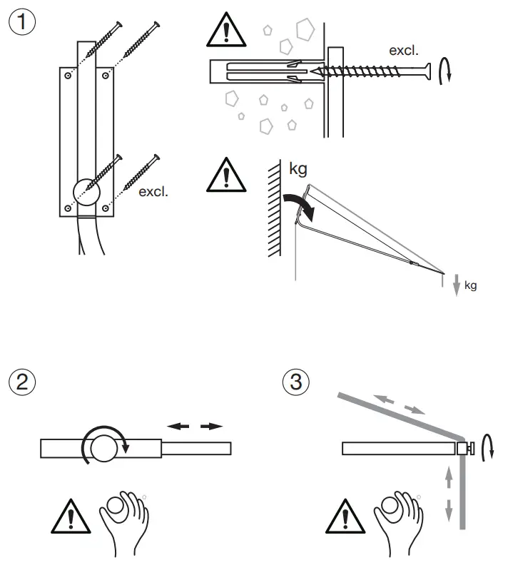 Secto DESIGN Varsi 1000 Wall Light - fig1