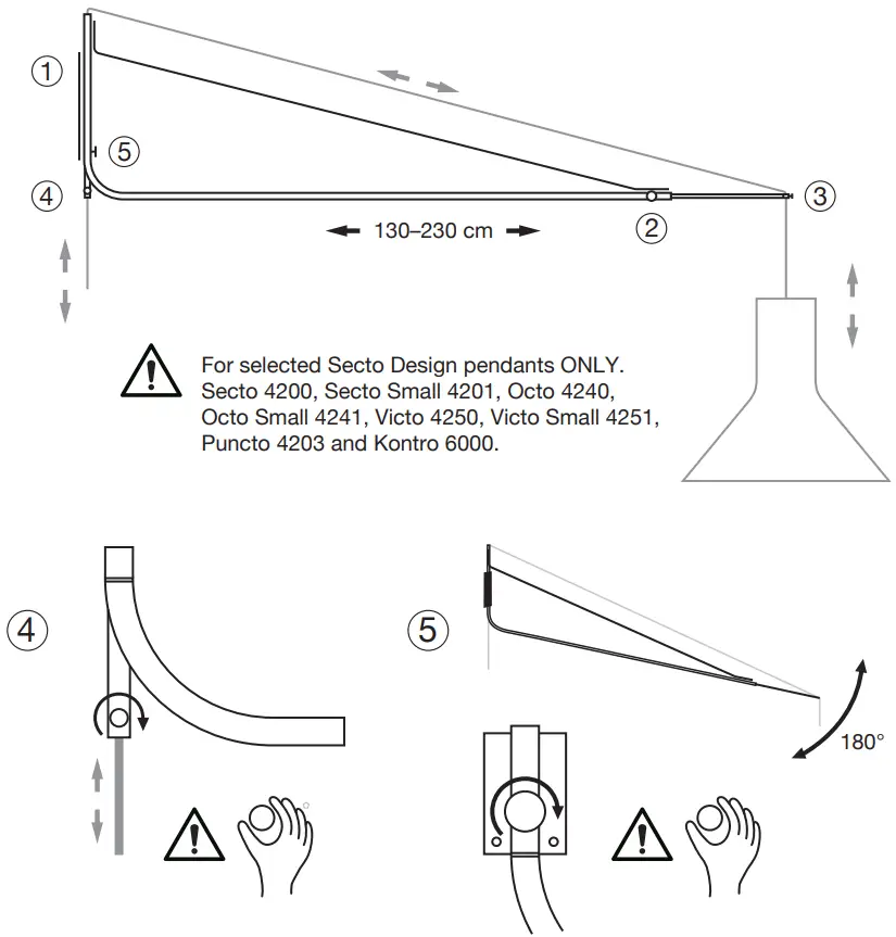 Secto DESIGN Varsi 1000 Wall Light - fig2