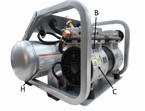 CALIFORNIA AIR TOOLS 2010SP Ultra Quiet and Oil fig 8
