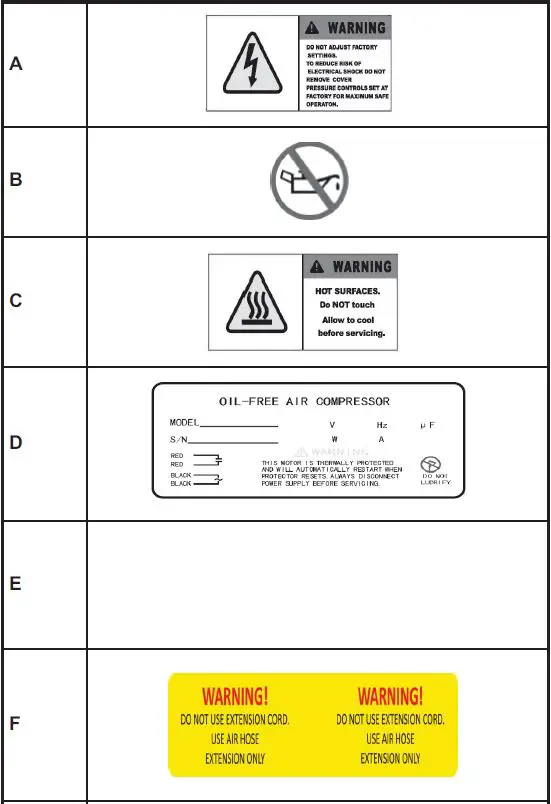 CALIFORNIA AIR TOOLS 2010SP Ultra Quiet and Oil fig 9