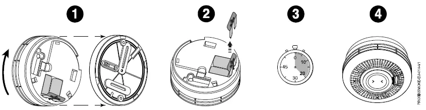 resideo-PROSIXSMOKE-EU-Wireless-Smoke-Detector-fig-1