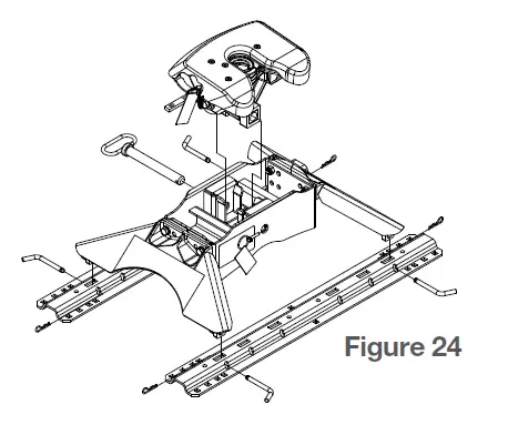 CURT A20 5th Wheel Hitch Head Instruction FIG 22