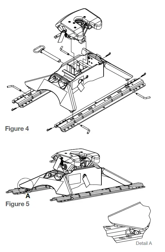 CURT A20 5th Wheel Hitch Head Instruction FIG 4