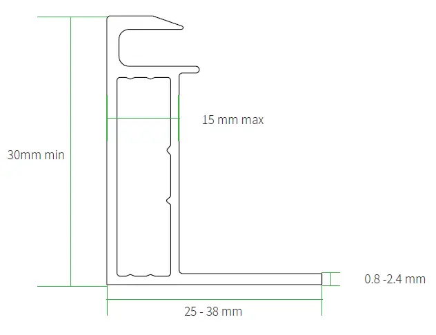 Quick Mount PV QMAFB-33A1 Accessory Frame Bracket fig 3