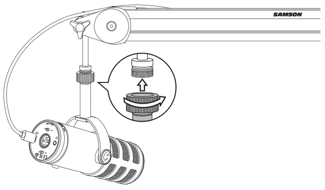 SAMSON DYNAMIC BROADCAST- Mic Stand