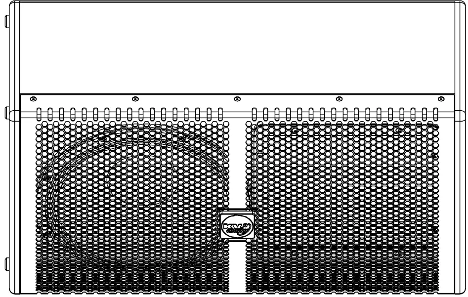 KV2 audio ESM26 ESM Series Ultimate Passive Monitor 15