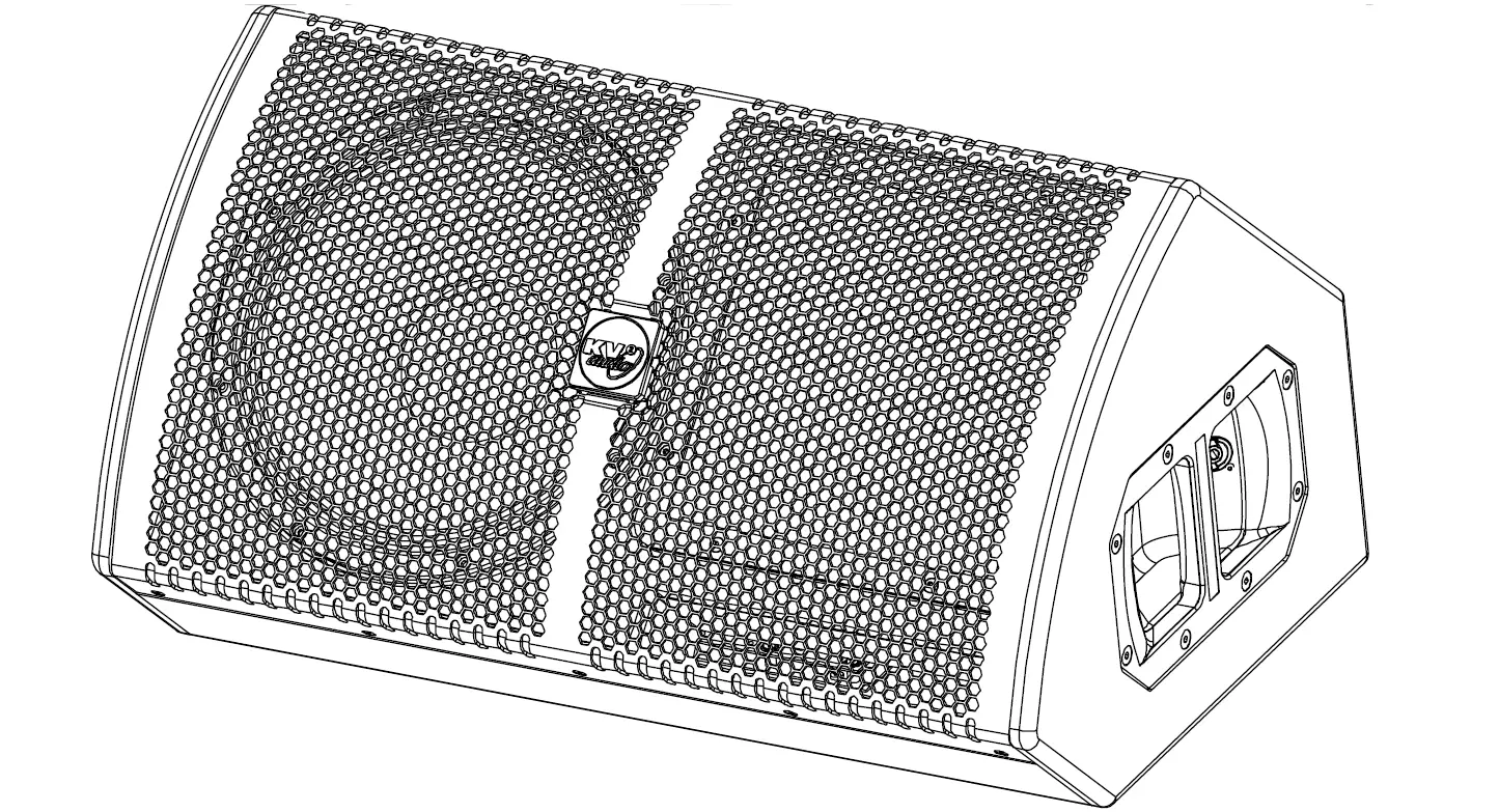 KV2 audio ESM26 ESM Series Ultimate Passive Monitor 16