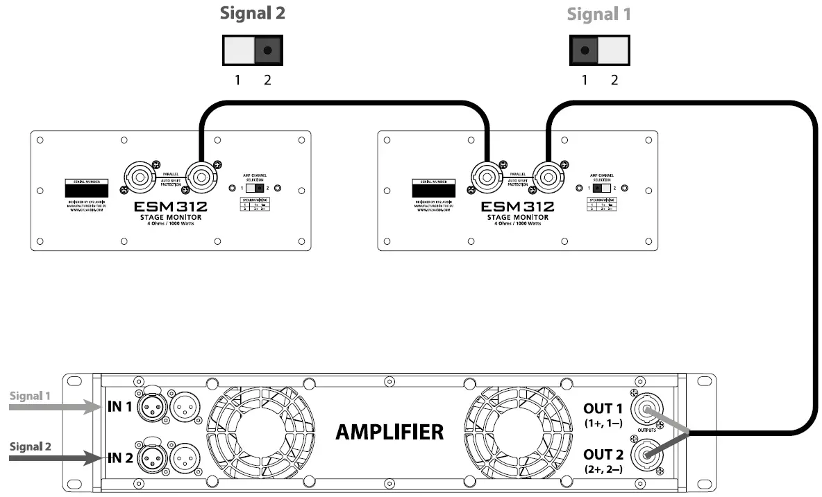 KV2 audio ESM26 ESM Series Ultimate Passive Monitor 19