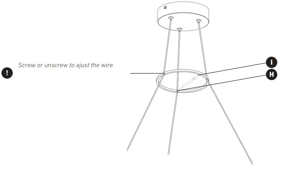 artika Glam LED Pendant Light - HEIGHT ADJUSTMENT 2