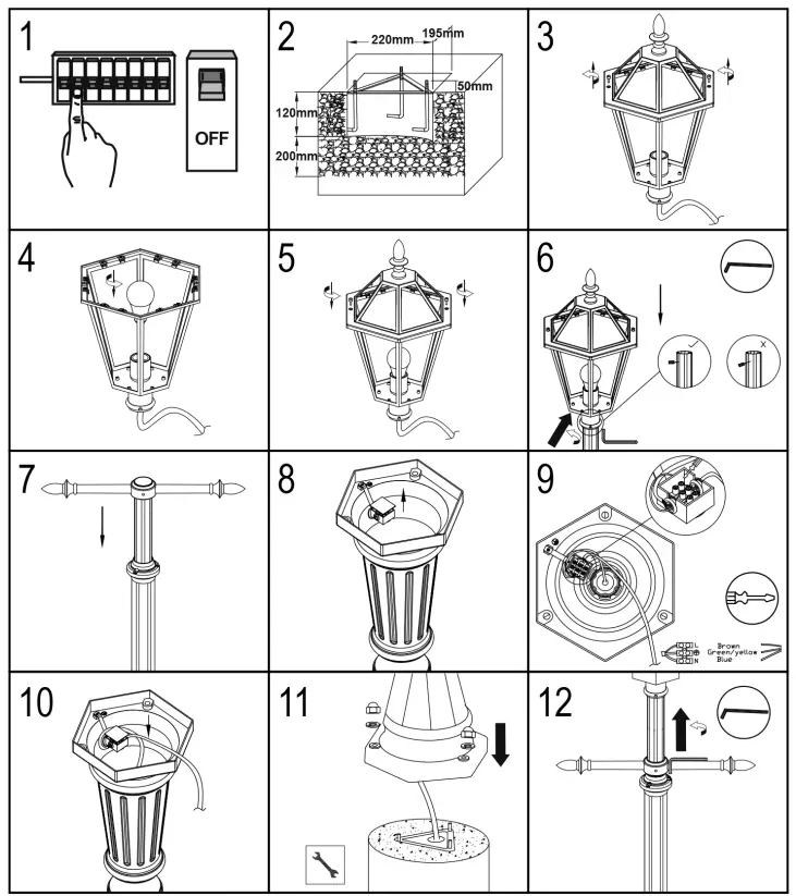 anslut-006517-Lamp-Post-1