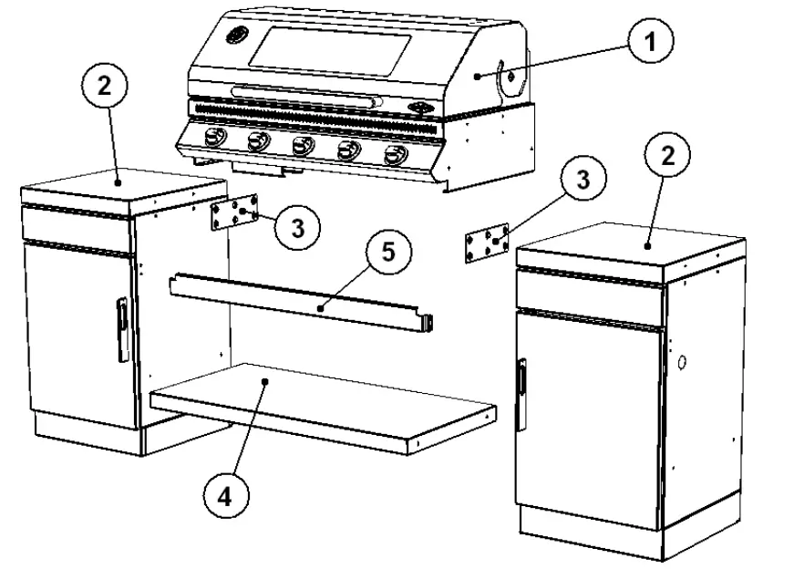 Beef Eater Discovery 1100 Series Outdoor Kitchen-1