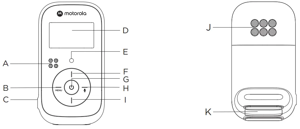 motorola PIP11 Audio Baby Monitor Night Light - Fig 2