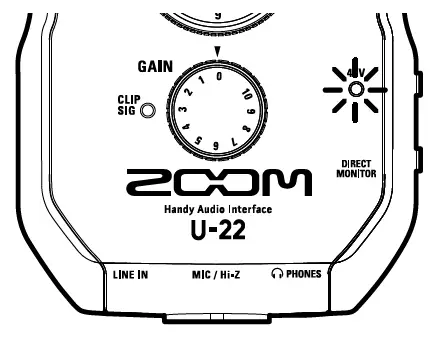 Zoom U-22 Handy Audio Interface (14)