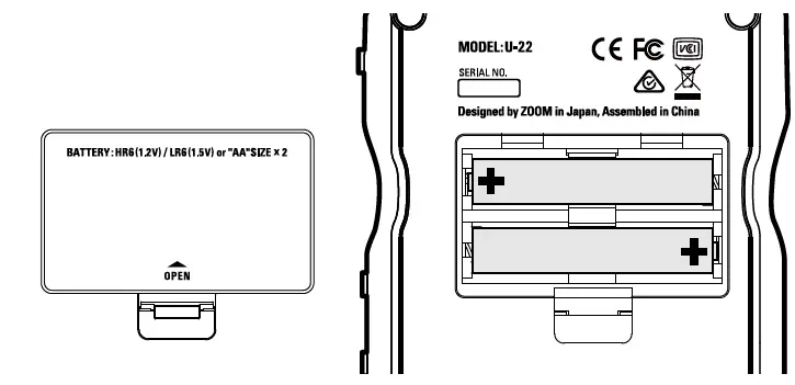 Zoom U-22 Handy Audio Interface (6)