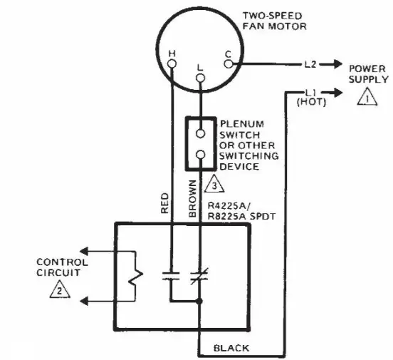 resideo Fan Relays R4225A - fig 3