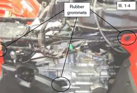 TRX420 Kolpin Outdoors Quick Mount Steel Cable Winch 2500lb Honda 05