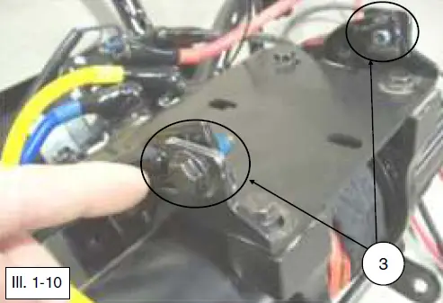 TRX420 Kolpin Outdoors Quick Mount Steel Cable Winch 2500lb Honda 11