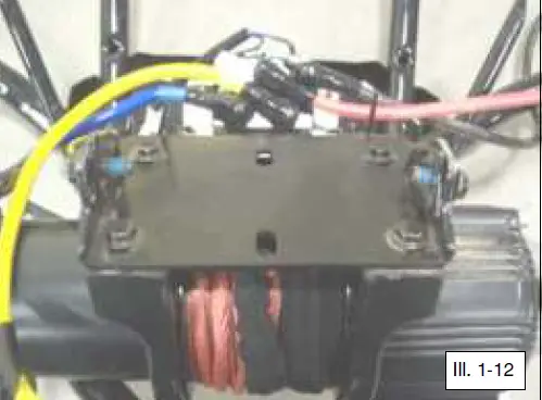 TRX420 Kolpin Outdoors Quick Mount Steel Cable Winch 2500lb Honda 13