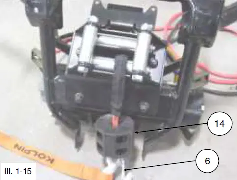 TRX420 Kolpin Outdoors Quick Mount Steel Cable Winch 2500lb Honda 16