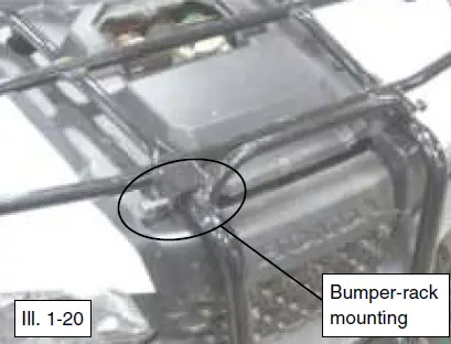 TRX420 Kolpin Outdoors Quick Mount Steel Cable Winch 2500lb Honda 21