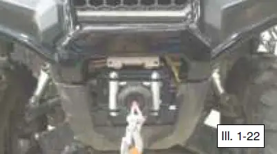 TRX420 Kolpin Outdoors Quick Mount Steel Cable Winch 2500lb Honda 23