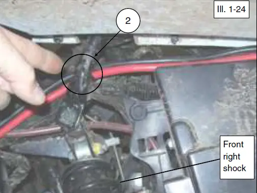 TRX420 Kolpin Outdoors Quick Mount Steel Cable Winch 2500lb Honda 25