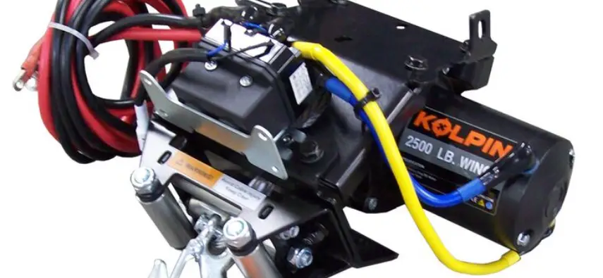 Trx420 Kolpin Outdoors Quick Mount Steel Cable Winch 2500lb Honda Instruction Manual