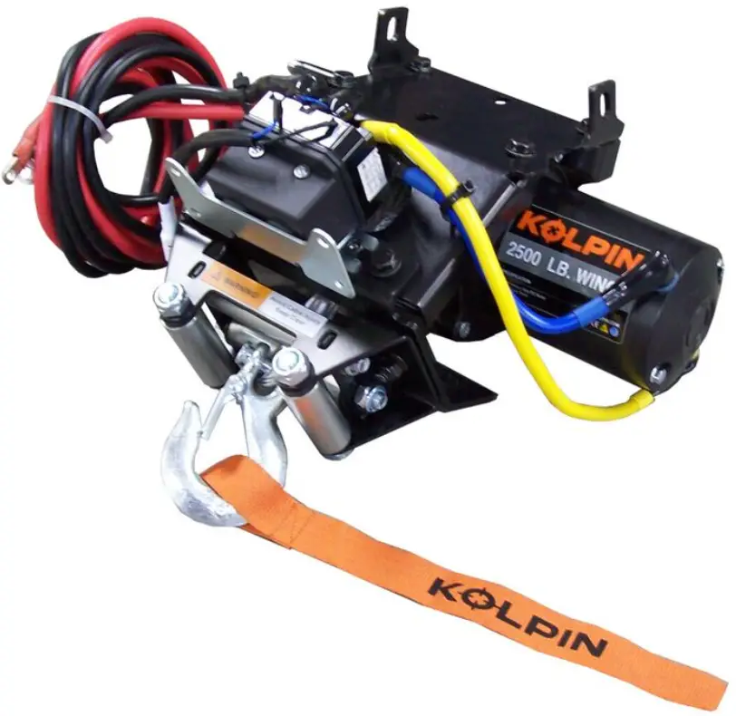 TRX420 Kolpin Outdoors Quick Mount Steel Cable Winch 2500lb Honda PRODUCT
