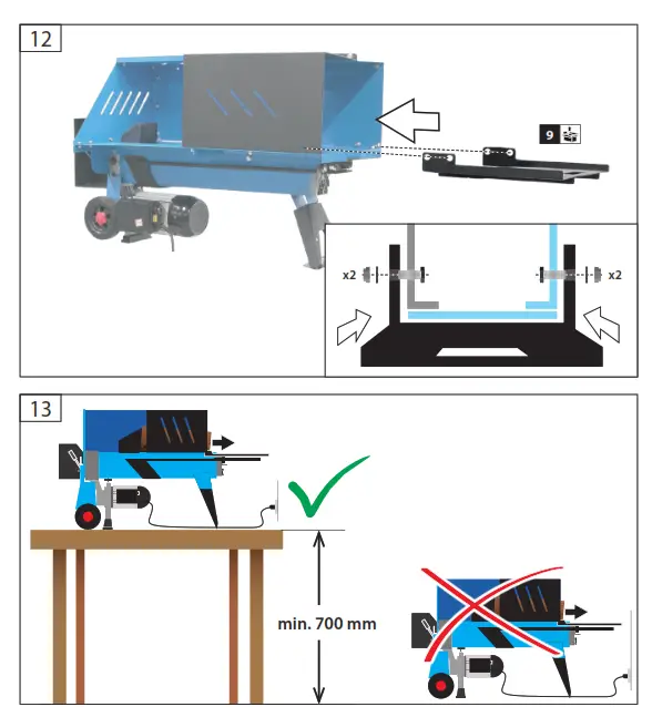 Gude GHS Series Log Splitter Machine - fig 10