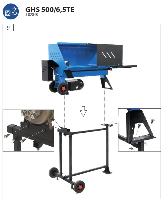 Gude GHS Series Log Splitter Machine - fig 15
