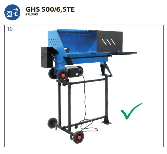 Gude GHS Series Log Splitter Machine - fig 16