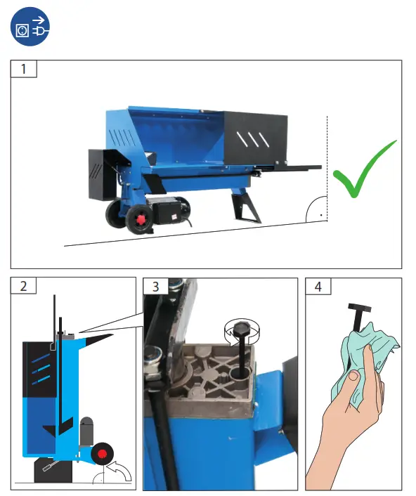 Gude GHS Series Log Splitter Machine - fig 174