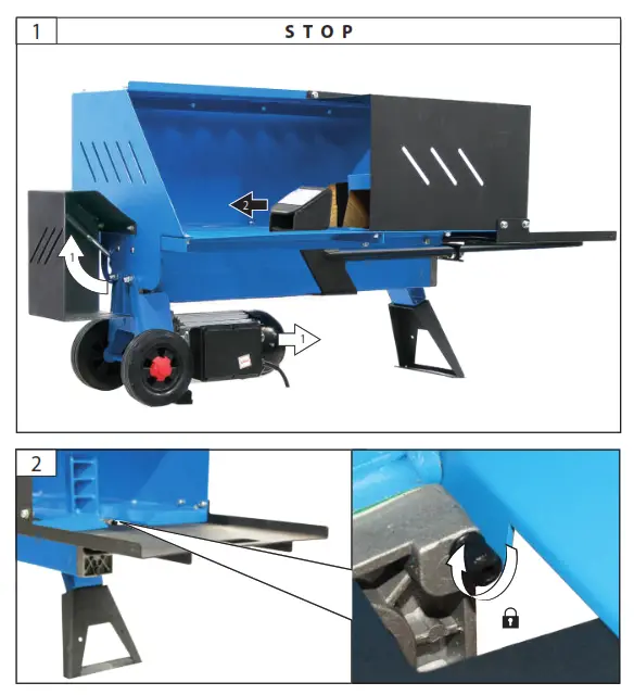 Gude GHS Series Log Splitter Machine - fig 21