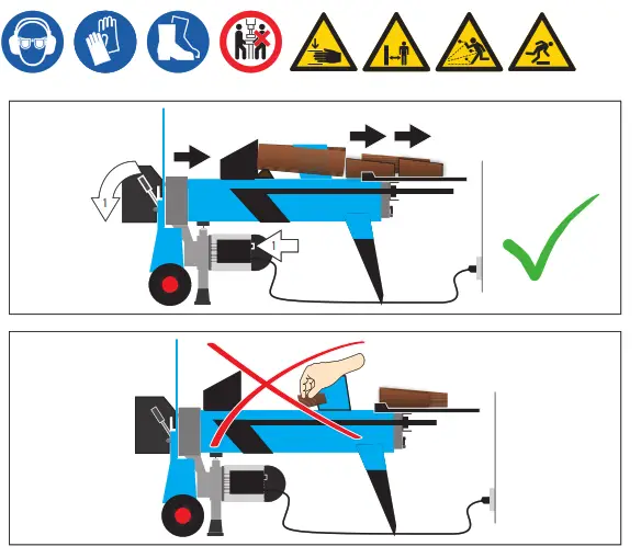 Gude GHS Series Log Splitter Machine - fig 22