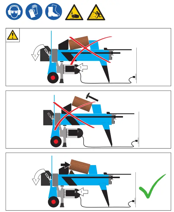 Gude GHS Series Log Splitter Machine - fig 23