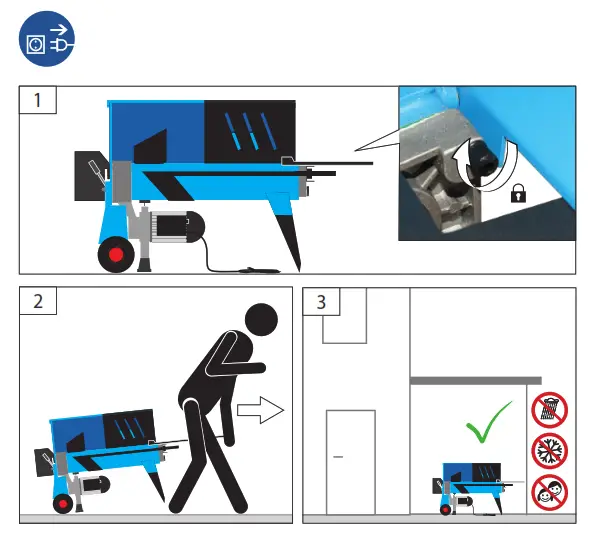 Gude GHS Series Log Splitter Machine - fig 25
