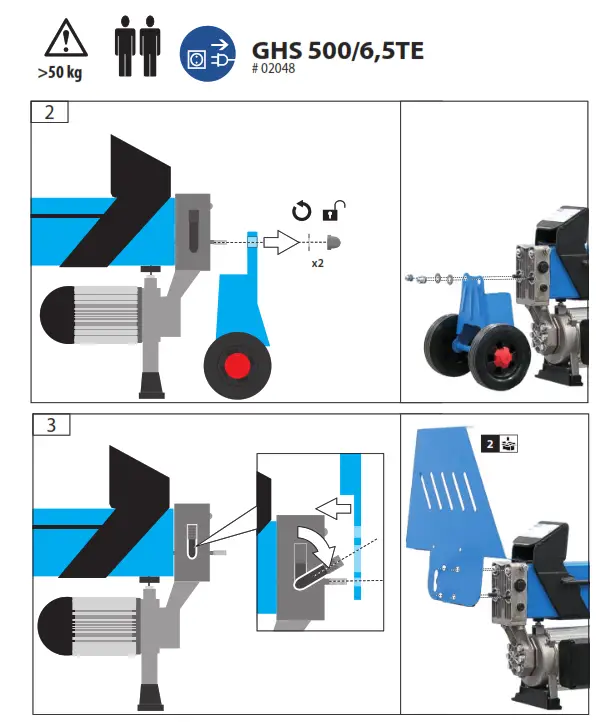 Gude GHS Series Log Splitter Machine - fig 6