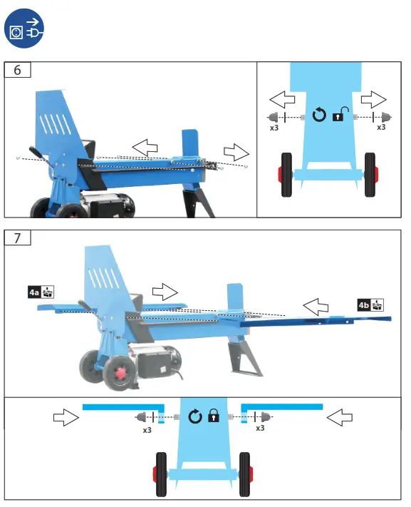 Gude GHS Series Log Splitter Machine - fig 7