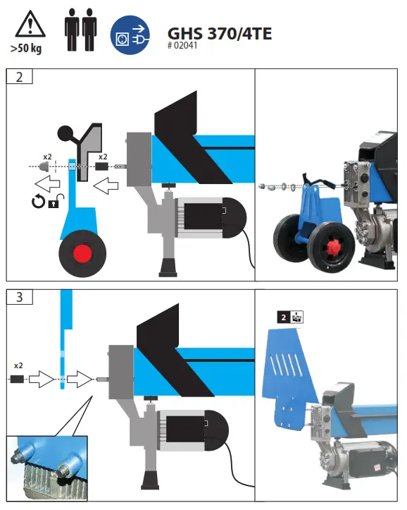 Gude GHS Series Log Splitter Machine - fig5