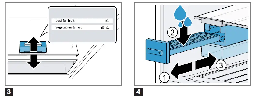 BOSCH KDN56 Series Fridge Freezer 3
