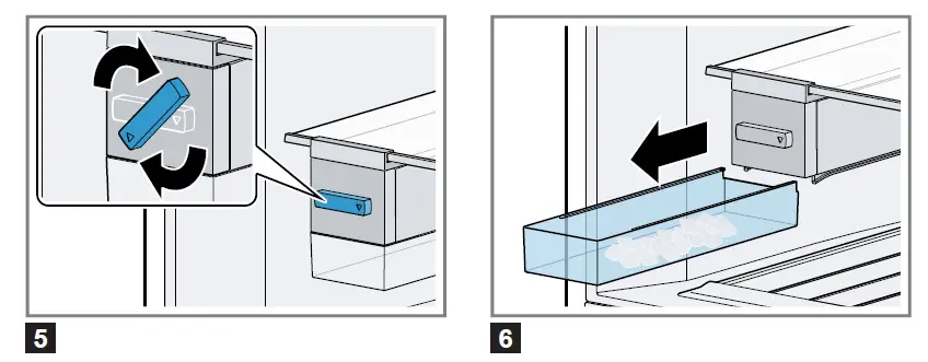 BOSCH KDN56 Series Fridge Freezer 4