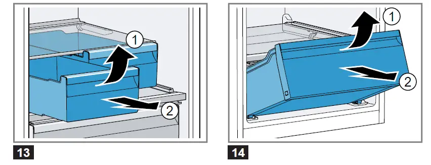 BOSCH KDN56 Series Fridge Freezer 8